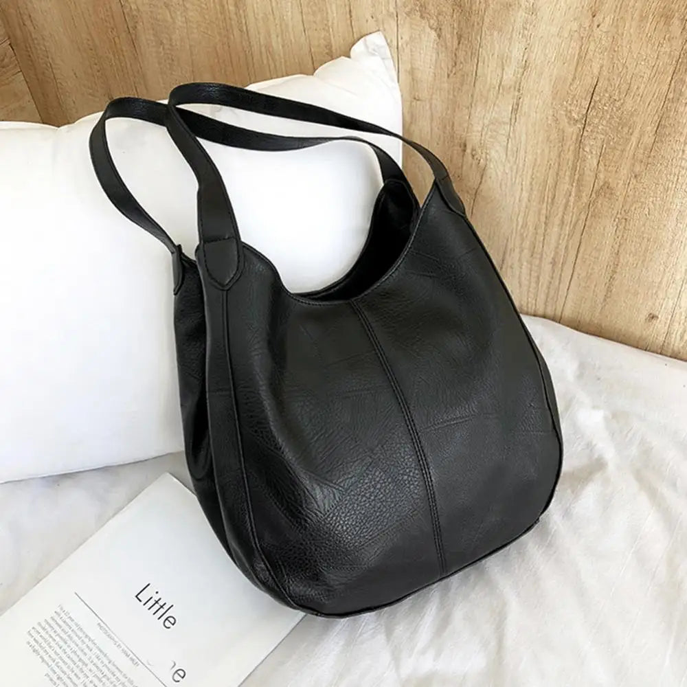 Women's Handbags Vintage Luxury Leather Shoulder Bag Designers Large Bag Modern Fashion Brand Female