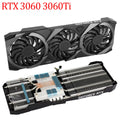 New Original RTX3070Ti Video Card Heatsink For MSI RTX 3070 Ti Ventus 3 X Graphics Card Cooling Heat Sink