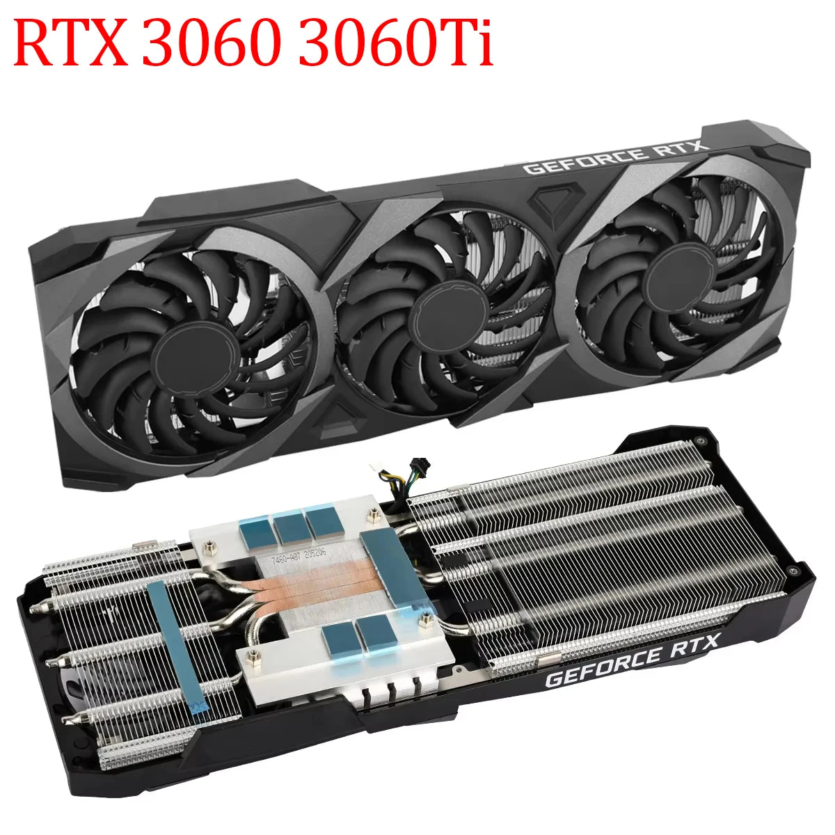New Original RTX3070Ti Video Card Heatsink For MSI RTX 3070 Ti Ventus 3 X Graphics Card Cooling Heat Sink