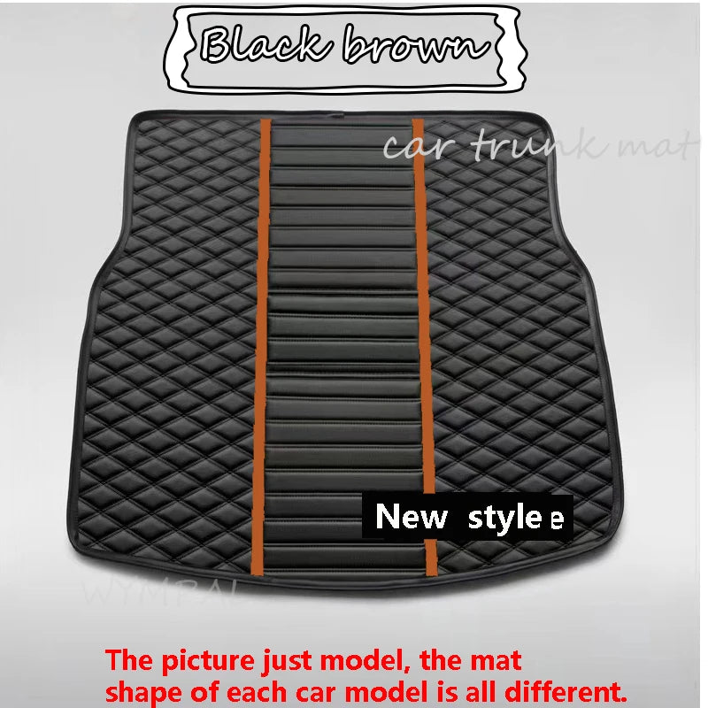 Car Mats Floor For Hyundai Kona Electric OS 2018 2019 2020 2021 2022 Anti Dirt Protective Carpets Leather Mats Car Accessoriess