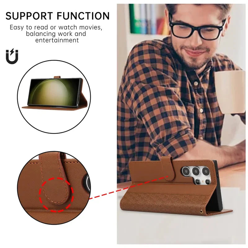 Luxury Leather Phone Case for Google Pixel 10 9 Pro XL 10A 9A 8 8A 7 7A 6 5 Pixel 10Pro XL Flip Wallet Card Stand Cover Coque