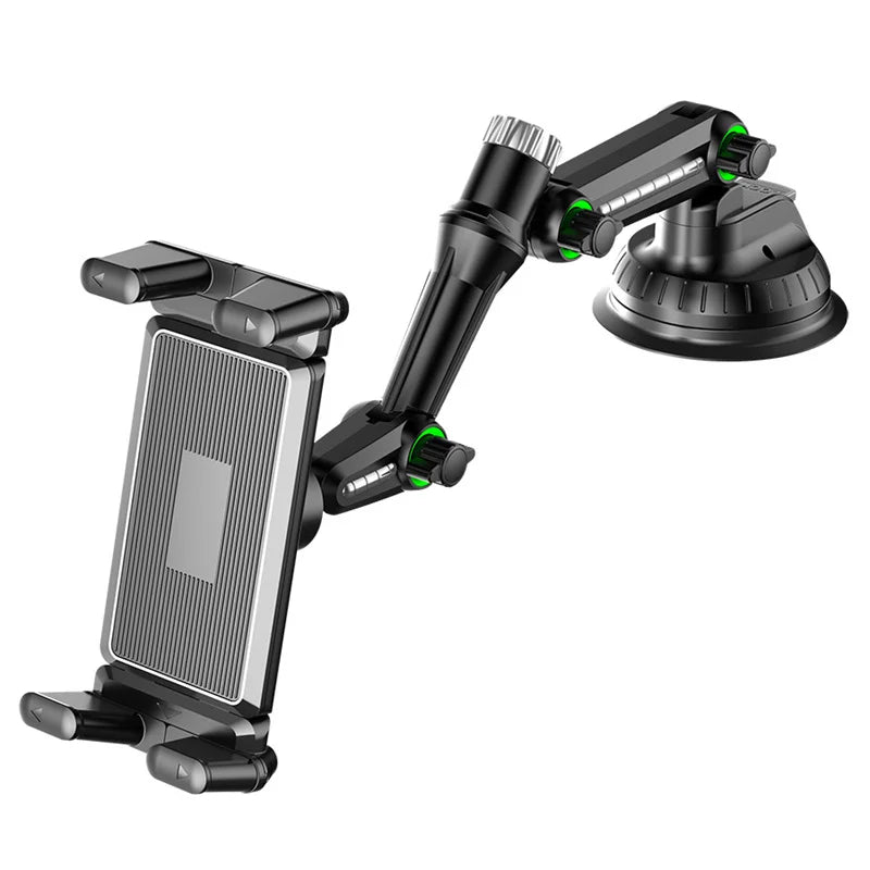 Car Tablet Holder Long Arm Suction Cup Mount For IPad Pro Air 4-13inch For Xiaomi Tablet SUV Truck Windshield Window