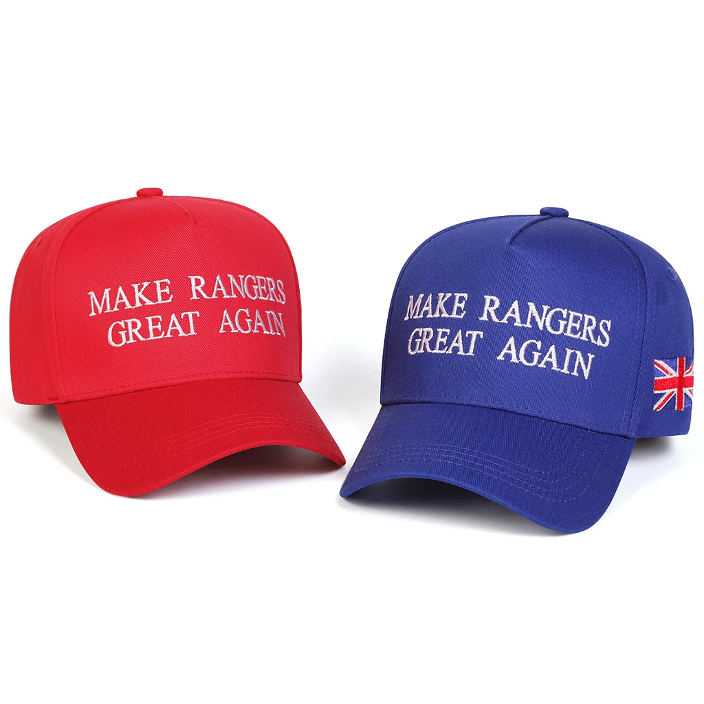 Unisex MAKE RANGERS Letter Embroidery Baseball Caps Spring and Autumn Outdoor Adjustable Casual Hats Sunscreen Hat Sports Cap