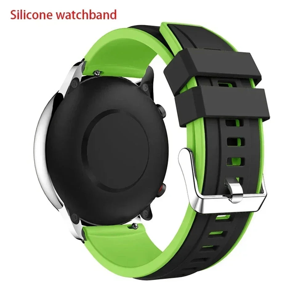 Silicone Breathable Band For Fossil gen 6 44mm Gen6 5 5e/Gen 5 LTE 45mm Strap Bracelet Replacement 20mm 22mm Sports Accessorie