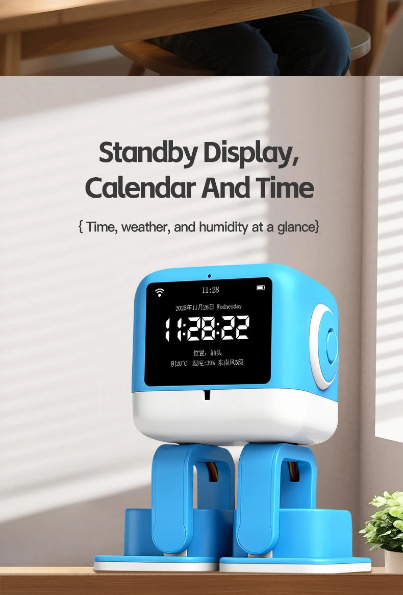 Smart AI Robot WiFi Early Education Toys for Children Speech Recognition & Voice Interactive Educational Learning Machine