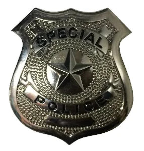 Police clothing accessories: badges, plastic walkie talkie props and other accessories  the ideal choice for dressing up parties