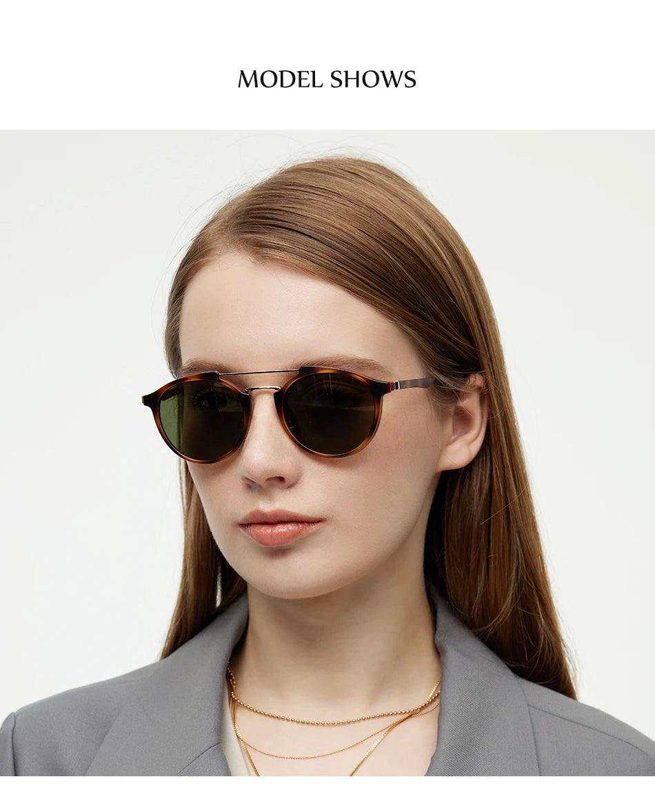 X3184  Ultem Vintage Round Eyeglasses Women Men Polarized Sunglasses Magnetic Clip On Glasses Optical Computer