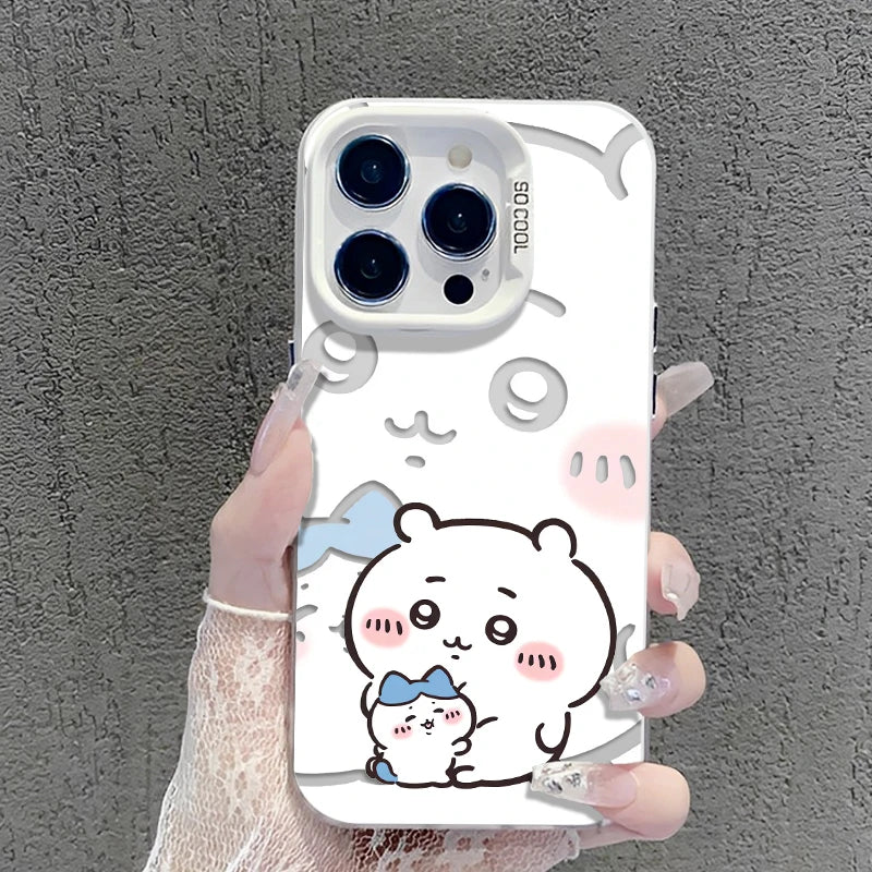 Creative Cute Korean Colorful Star Wings Cartoon Lovely INS Phone Case For iPhone 16 15 14 13 12 11 Pro Max Plus MINI Y2K Cover