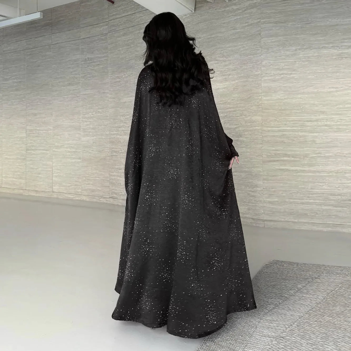Eid Muslim Abaya Women Diamond Dress Party Night Ramadan Arab Dubai Dresses Kaftan Vestidos Largos Long Robe Jalabiya 2025