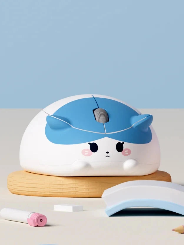 Cute Pet Kitten Design Cartoon Animal Mouse 2.4G Wireless Mute Ergonomic Optical Cat Mice Desktop Laptop Universal For Girl Gift