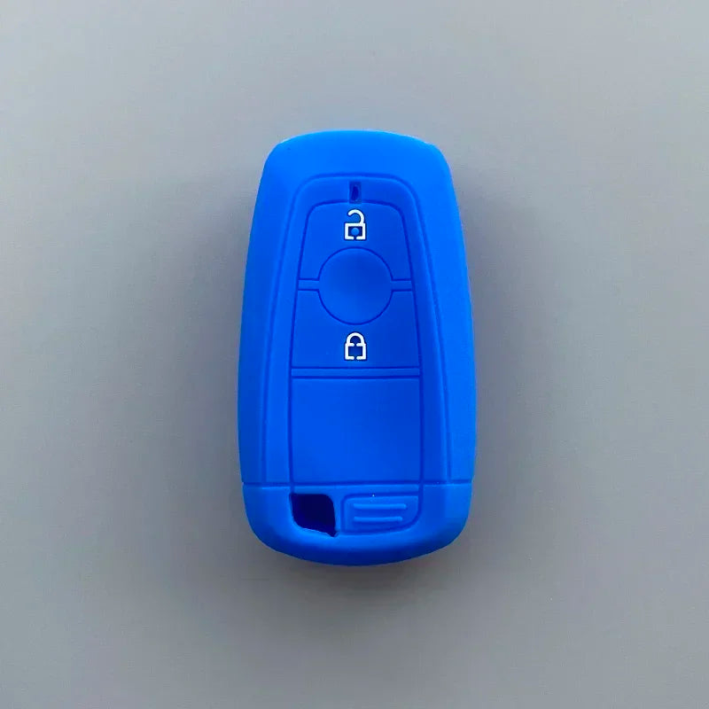 Silicone Car Key Cover Case for Ford Raptor  Ecosport Ranger F150 F250 F350 Button Remote Key
