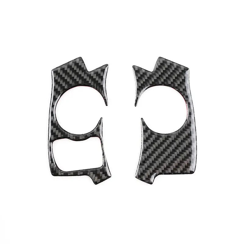 For Lexus IS250 NX200 200t 300h 2013 2014 2015 2016 2017 2018 2019 2020 Car Carbon Fiber Inner Steering Wheel Button Trim Cover