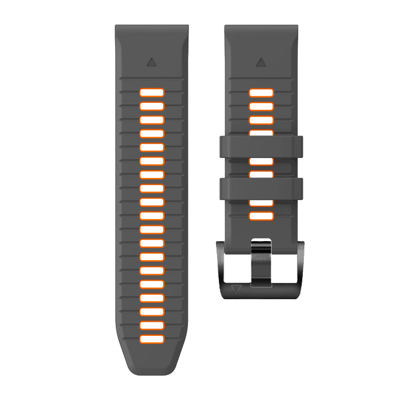 QuickFit 26mm 22mm Strap For Garmin Fenix 7X 7 6/TACTIX DELTA/Instinct 2X/Descent Mk2 Mk2i G1/MARQ/Enduro 2 Silicone Watch Band