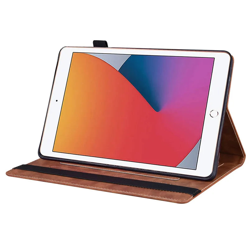 For iPad 10th 9th Generation Case Luxury Wallet Stand Tablet For Funda iPad 10.2 9.7 iPad 10 9 8 7 6 5 Air 1 2 Case Cover Coque