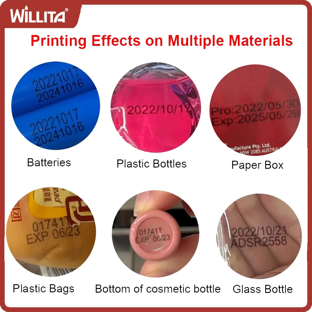 Willita Original SP70 Ink Cartridge Fast Dry Solvent Ink Cartridge JS12/2588 Compatible Ink Cartridge For 12.7 Inkjet Printer