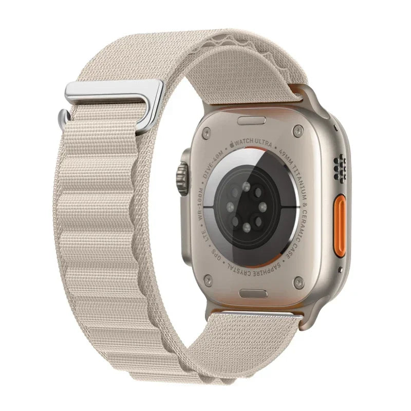Alpine Loop Strap For Apple Watch Ultra 3 2 1 Band 49mm 11 10 9 8 7 45mm 41mm 42mm 46mm Nylon Bracelet iWatch 6 5 4 3 SE3 2 Belt
