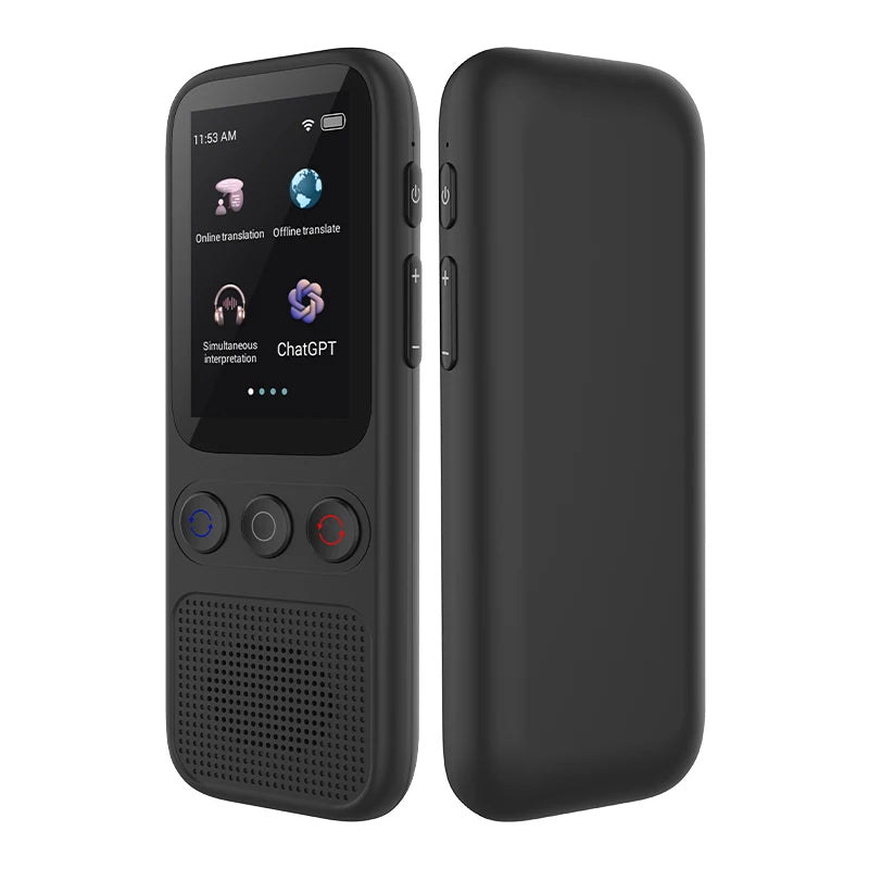 Language Translator Offline Voice Photo Translation WiFi Portable Translator 138 Languages Translator Device for Travel Business