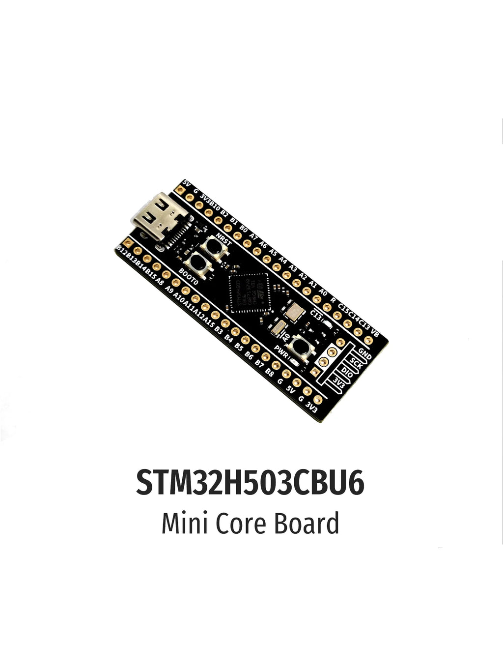 WeAct STM32H503CBT6 STM32H503CB STM32H503 STM32H5 STM32 Core Board Demo Board