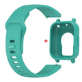 Silicone Strap For Redmi Watch 5 Active Smart Watch Band + Protective Case Shell