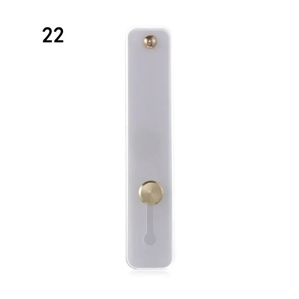 Fashion Phone Holder  Silicone Phone Hand Band Holder Finger Ring Push Pull Grip Stand Candy Color Bracket