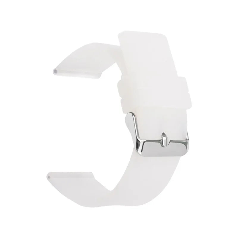 12mm 14mm 16mm 18mm 20mm 22mm 24mm Silicone Strap for Omega Soft Rubber Band Candy Color Men Women Replace Bracelet Accessories