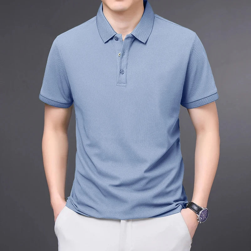 4XL High Quality Breathable Men Women Polo Shirts Casual Solid Color Short Sleeve Soft T-Shirt Oversize Gift Couple T-Shirt Tees
