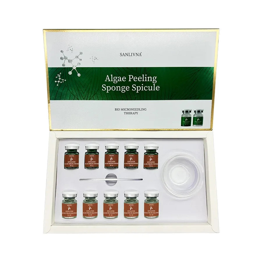 Seaweed Algae Peel Kit for Acne Treatment - Skin Repair Facial Rejuvenation Whiten & Brighten Cleanse Functional Skincare ﻿