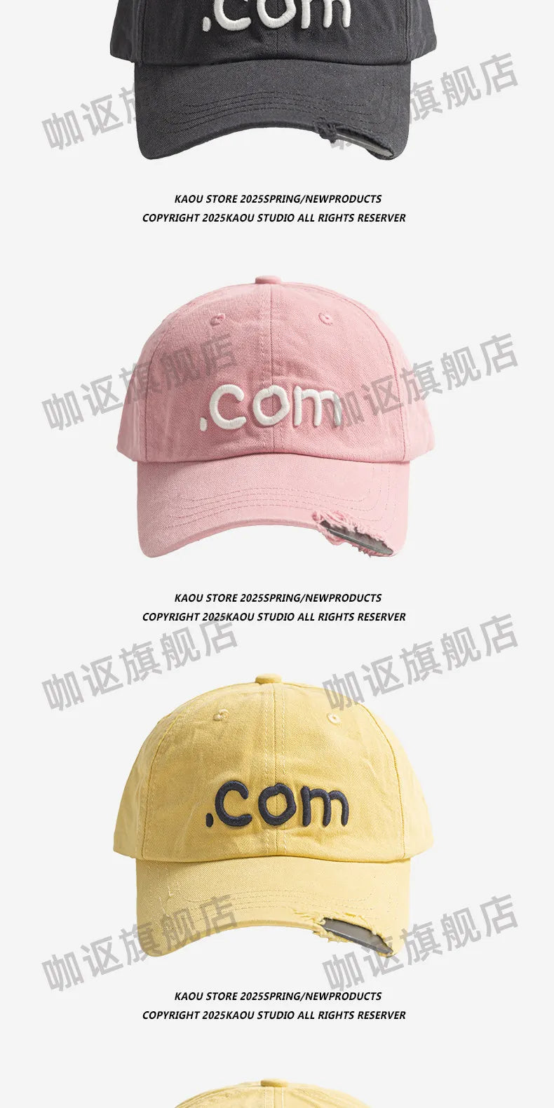 Hats for Women Spring and Summer Outdoor Travel Sun Protection Versatile Fashion Letter Embroidery Hip Hop Baseball Caps for Men