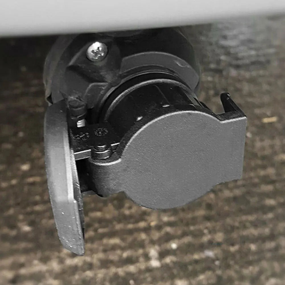 13 To 7 Pin RV Connector Durable Trailer Connector Waterproof Towing Connection Adapter for Towing Truck for Touring Car Trailer