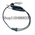 Double Plug Cable for Bose A20 Aviation Headset Stereo 6.3mm 5.2mm