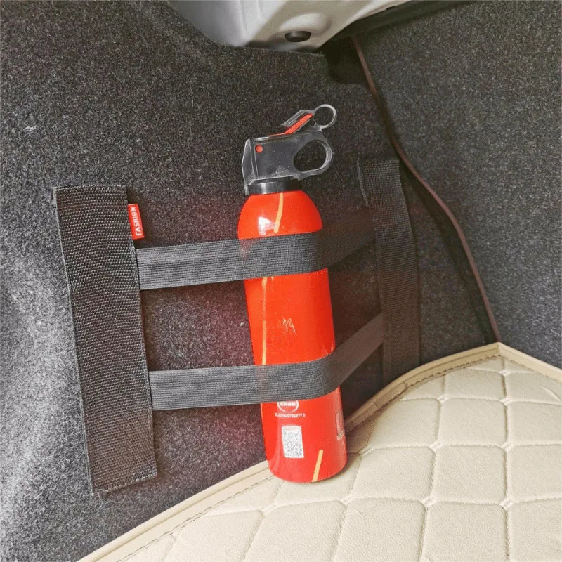 Car trunk miscellaneous fixed strap multifunctional elastic item Velcro miscellaneous fixed storage strap