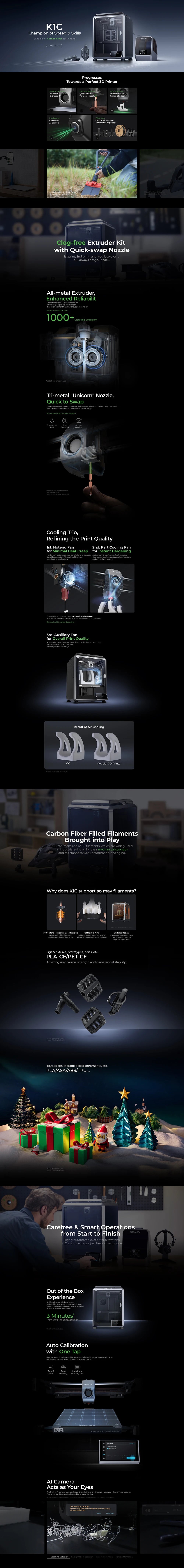 Creality 3D Printer K1MAX Printer