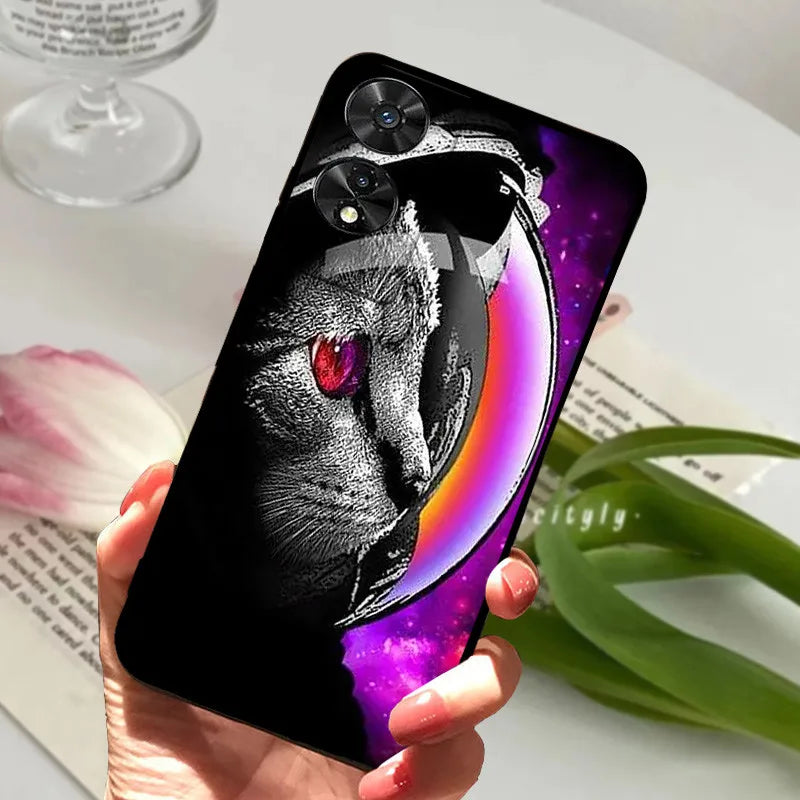 For TCL 505 Case TCL 50 SE / 50 5G Silicone Shockproof Soft Phone Cover for TCL 505 Case Funda Cute TPU Coque Protective Shell