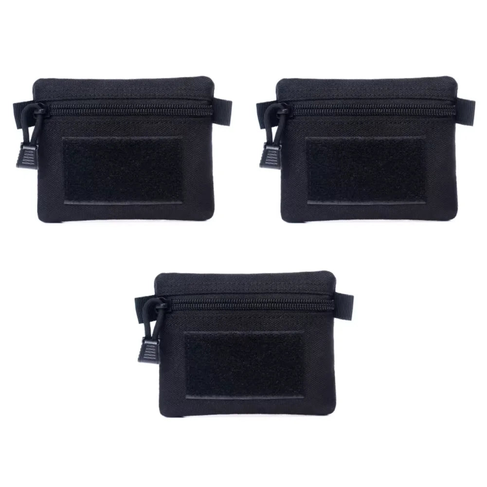 Outdoor Camping EDC Molle Wallet Waterproof Portable Travel Zipper Waist Pouch for Camping Hiking Hunting EDC Pouch