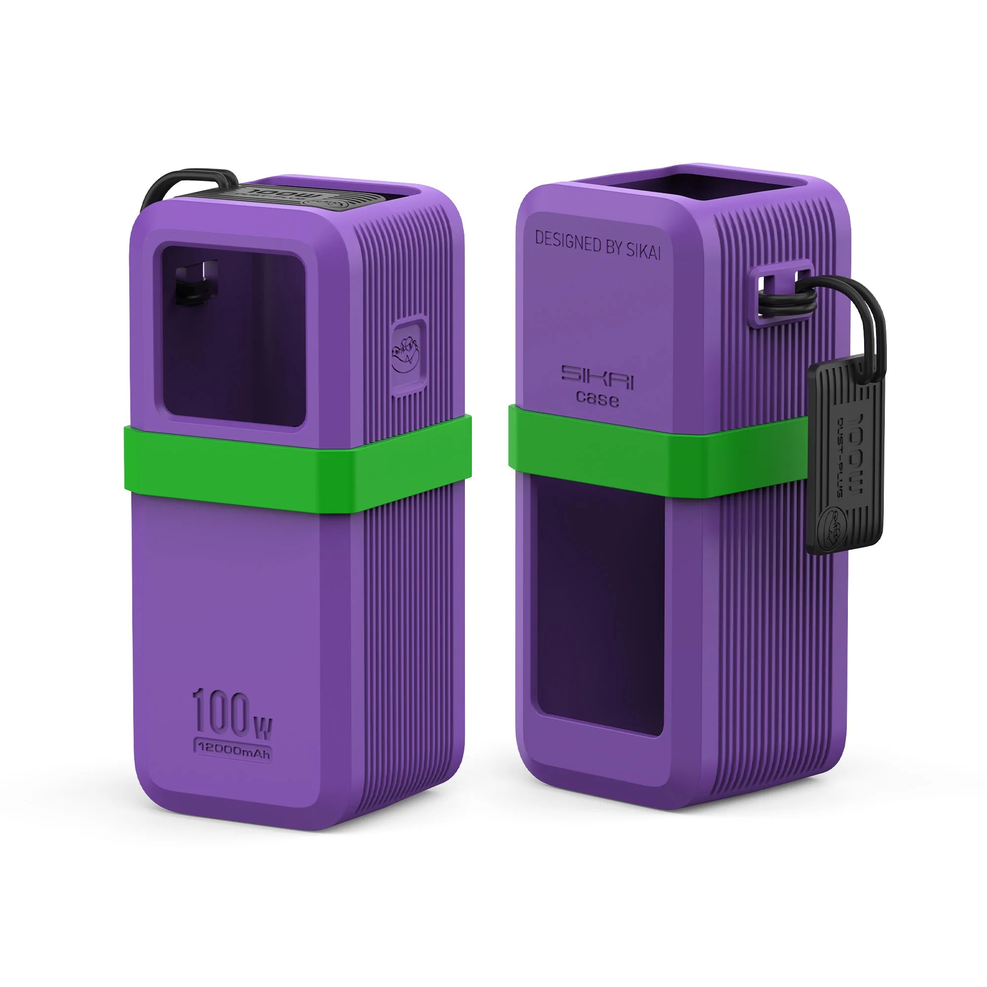 SIKAI Silicone Case for UGREEN Nexode Power Bank 20000mAh 130W Portable Travel Case for UGREEN Nexode Power Bank 12000mAh 100W