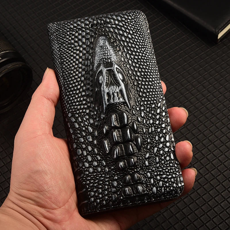 Case For Realmi Realme GT Neo 2 3T 5 6 6T SE Pro 5G GT6T GT6 256/512 Retro Smartphone Magnetic Wallet Genuine Leather Cover