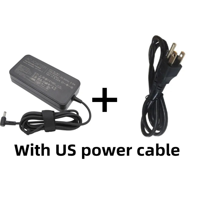 120W 19V 6.32A 5.5*2.5MM Laptop Adapter  Power Supply For TOSHIBA ACER ASUS N550 K53 N750 N500 N56V N53S G50 N55 ADP-120RH