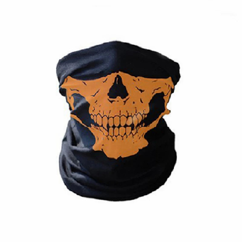 Multi-functional eight Color Skull Bandana Helmet Camping Halloween Neck Face Mask Paintball Ski Sport Headband Hiking Scarves