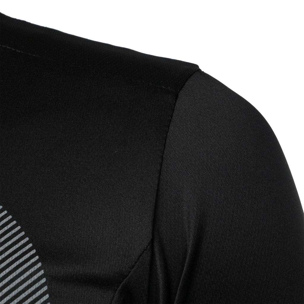 Summer men's fitness sports training Breathable short sleeve quick drying clothes men's sports fashion short sleeve T-shirt