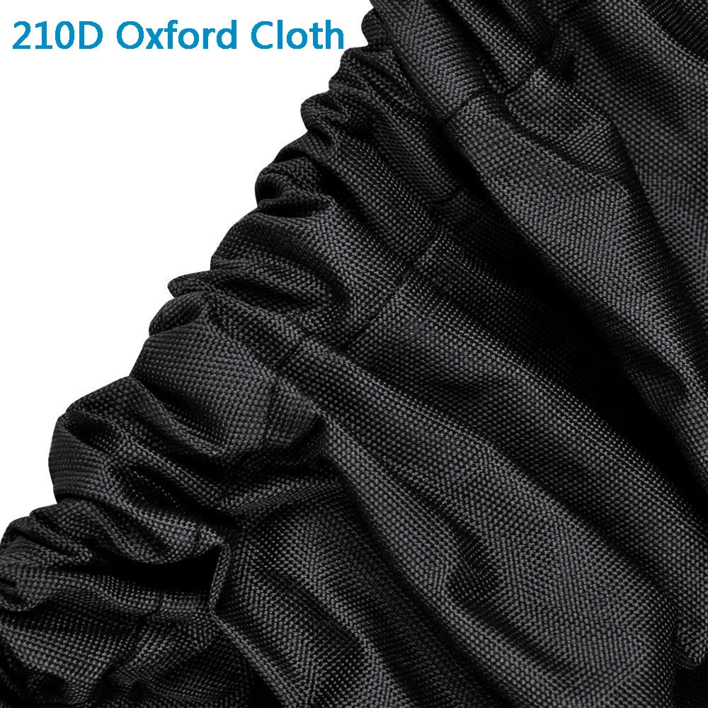 210D Oxford Cloth Lawn Mower Cover UV Protection Snow Blower Dust Cover Outdoor Garden Sunscreen Tractor Protection Covers