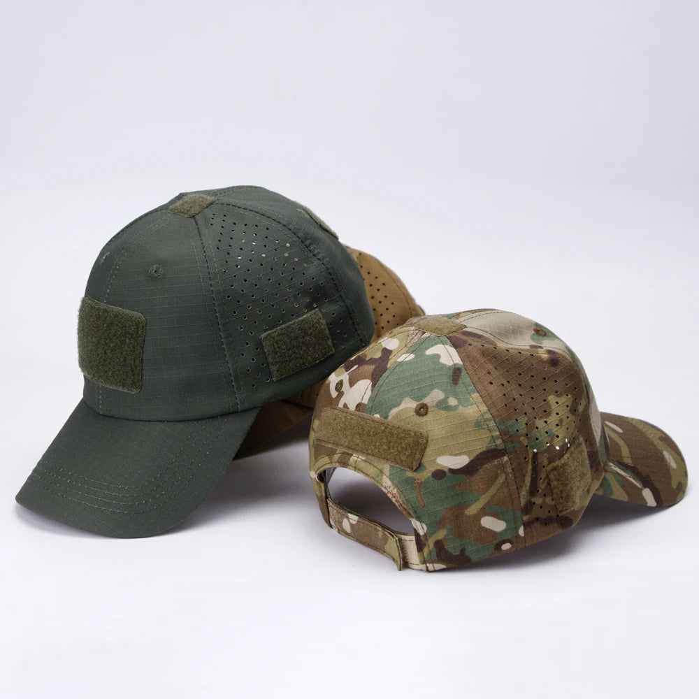 New Men Camouflage Baseball Cap Breathable Sunscreen Hat Outdoor Sports Hunting Hiking Camping Beach Fishing Sun Hat