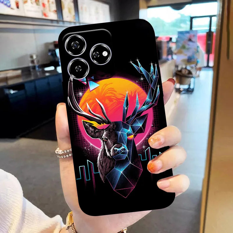 For ZTE Blade V60 Phone Case Axon60 Fashion Back Cover For ZTE Nubia V60 Soft Silicone TPU Case Axon 60 Z2356 Shockproof Capa