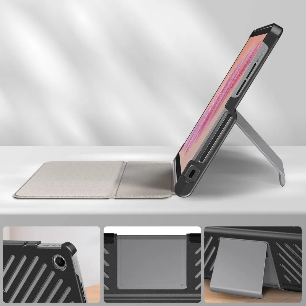 Case For Lenovo Tab Plus 11.5 inch 2024 TB351FU PU Leather Hard Plastic Back Stand Case For Lenovo Tab Plus 2024 11.5'' Cover