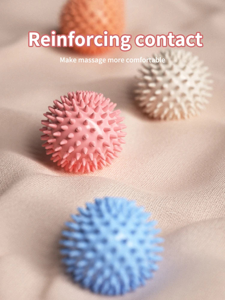 Massage Ball Fascia Ball for Muscle Relaxation Yoga Fitness Shoulder Neck Foot Massage Hard Meridian Massage Ball