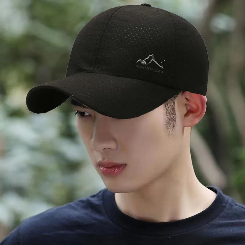 Baseball Caps New fashion quick-drying breathable fishing duck tongue cap sunscreen sunshade outdoor leisure baseball sun hat