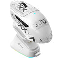 V6 ATTACK SHARK 25000DPI Wireless Mouse,Bluetooth Tri-Mode Connection,Touch Magnetic Charging Base , Macro Gaming Mouse