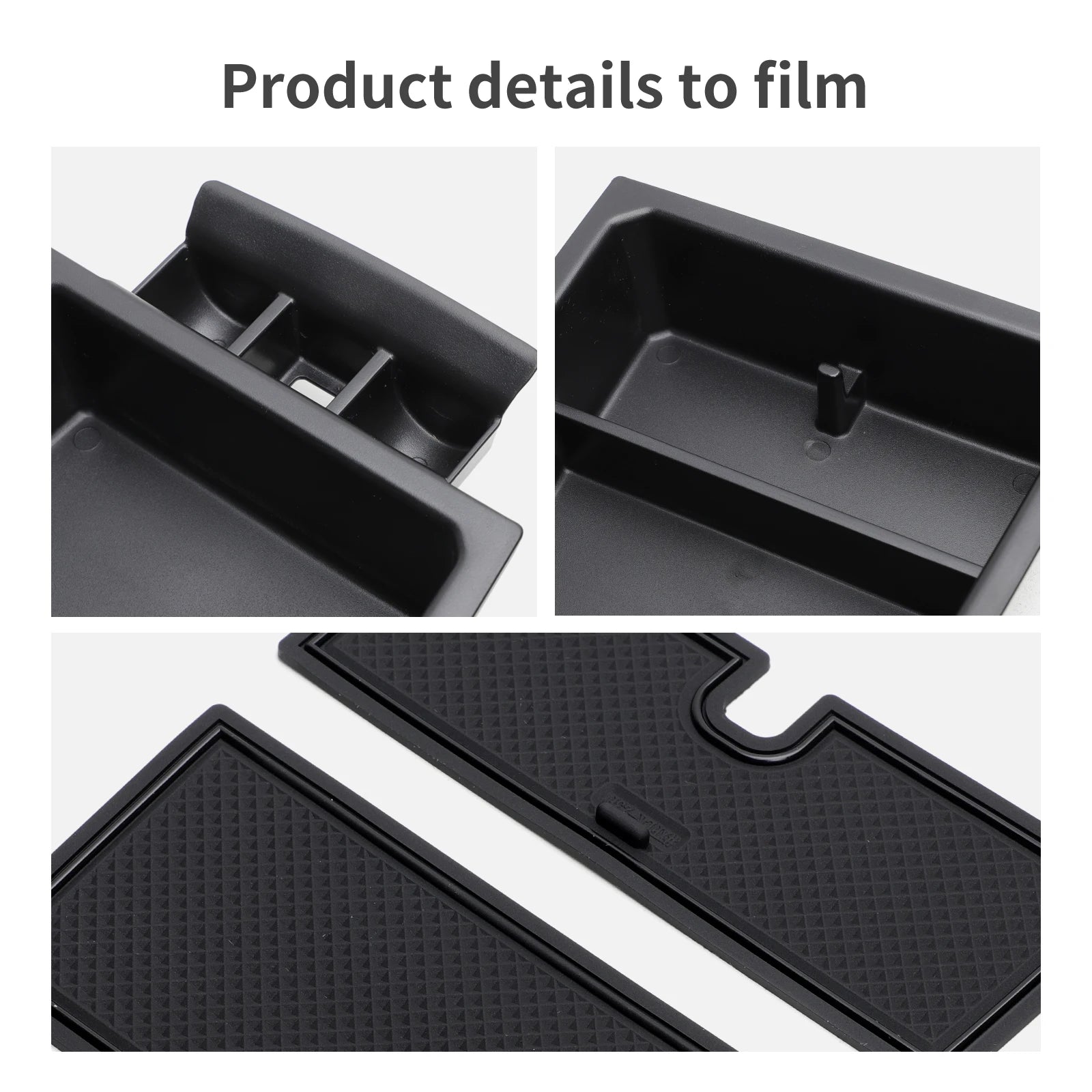 for Chevrolet Chevy Colorado 2023 2024 GMC Canyon Car Central Armrest Storage Box Tray Organizer Accessories Tidying