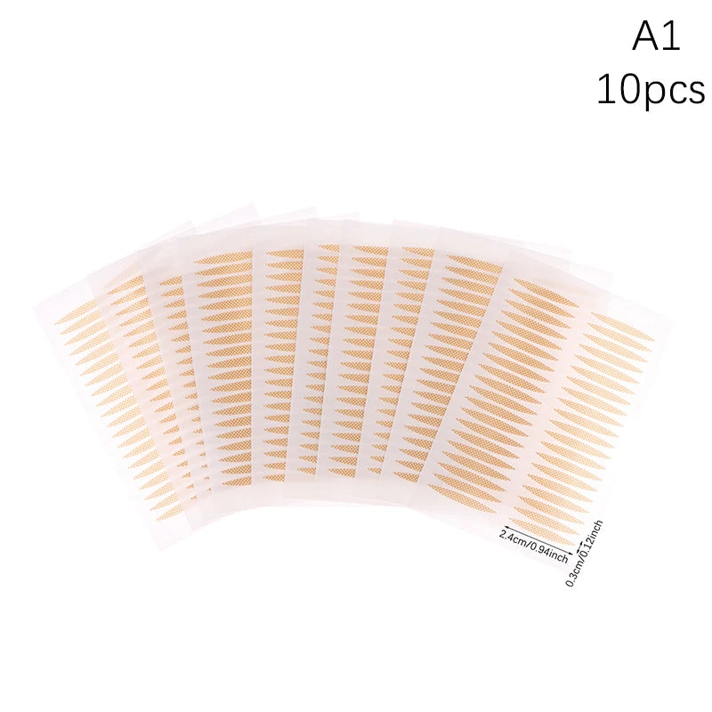 400Pcs Eyelid Tape Stickers Double eyelid tape Cosmetics Sticky Invisible Eye-Lifting Sticked Eyelid Lift Tape Beauty Tool