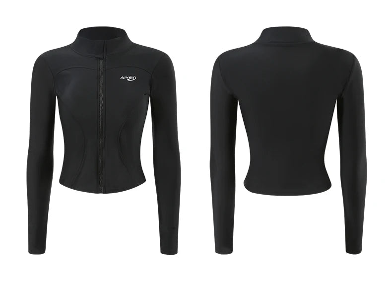 2026 New Women's Wetsuit Two-Piece Long Sleeve Long Pants Swimming Suit Diving Suit Warm Sunscreen Sports Style Separate Briefs