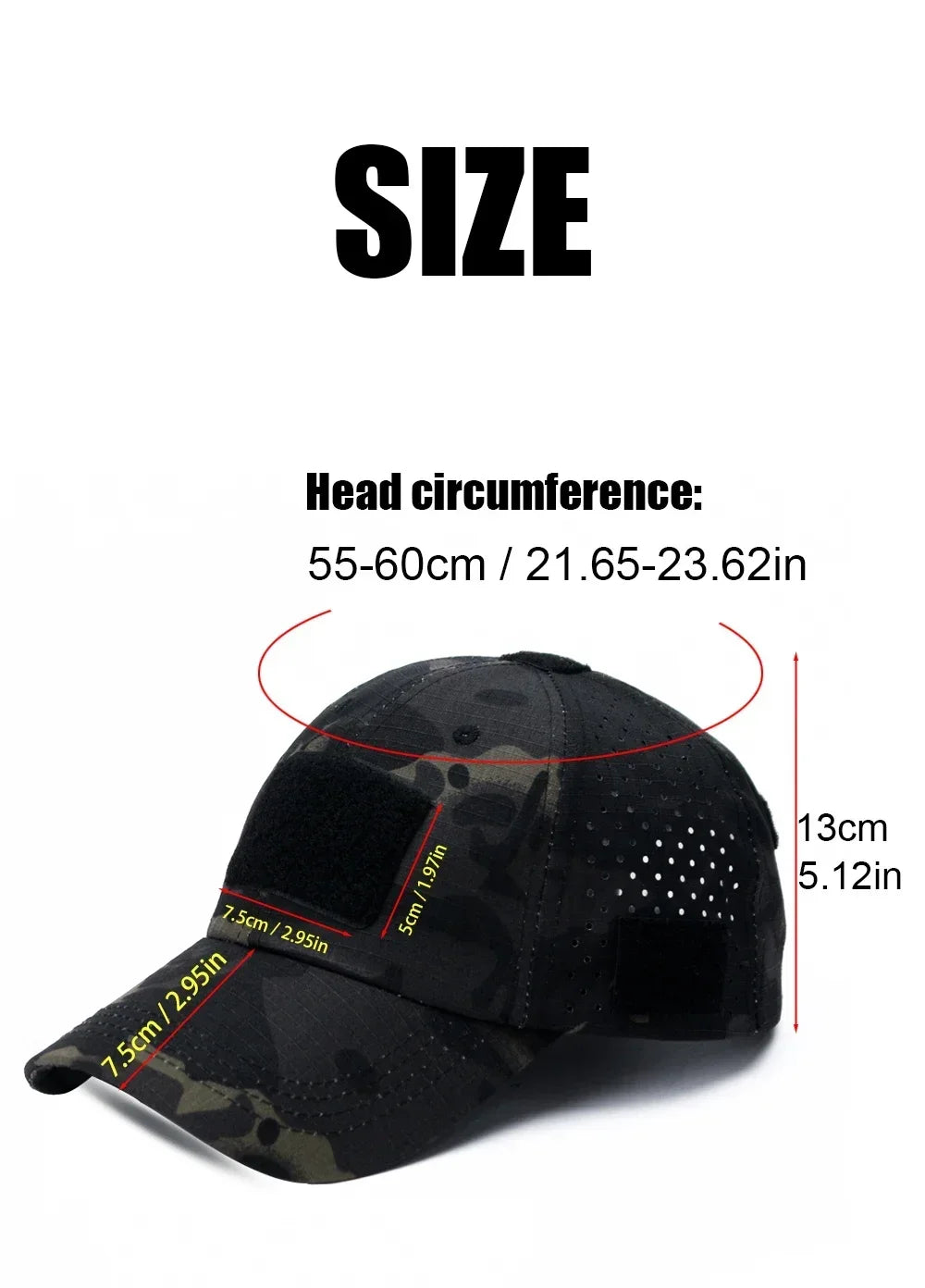 Sunscreen Hat Outdoor Camouflage Baseball Cap Breathable Sun Hats Sports Hunting Hiking Camping Cycling Beach Fishing Hat